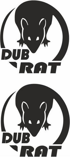 Picture of Dub Rat Decals / Stickers