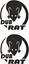 Picture of Dub Rat Decals / Stickers