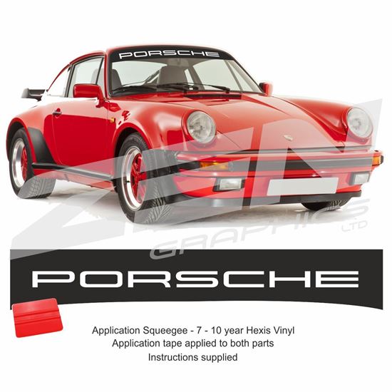 Picture of 911 G  "Porsche" Sunstrip  / Sticker