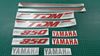 Picture of Yamaha TDM 850 1991 - 1995 replacement Decals / Stickers custom 2 colour