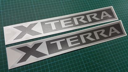 Picture of Nissan Xterra replacement Roof Bar Decals / Stickers