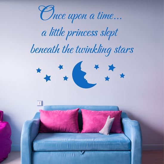 Picture of "Once upon a time..." Wall Art sticker