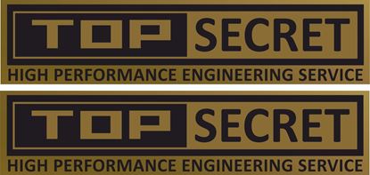 Picture of Top Secret Decals / Stickers