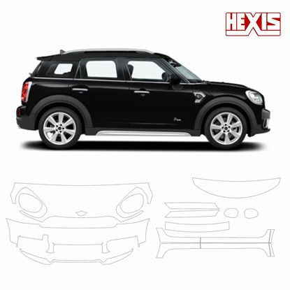 Picture of Mini R60 Countryman Cooper / S Pre Cut PPF Front & Side kit