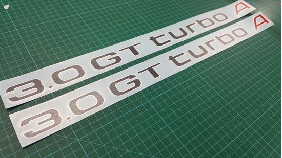 Picture of MK3 3.0 GT Turbo A replacement side Decals / Stickers