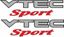 Picture of Vtec Sport replacement Decals / Stickers for Perlude 2000 Sport