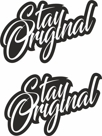 Picture of Stay Original Decals / Stickers