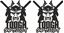 Picture of Tough Samurai Decals / Stickers