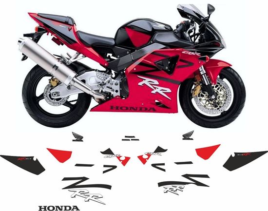 Picture of Honda CBR 954RR  2002 Full replacement Decals / Stickers