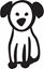 Picture of My Stick Family  "Dog"  Figure  Sticker