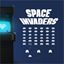 Picture of "Space Invaders" Retro Wall Art sticker