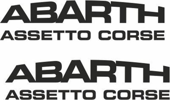 Picture of Fiat 500 / 595 Abarth Assetto Corse Decals / Stickers