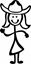 Picture of My Stick Family  "Mum"  Figure  Sticker