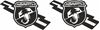 Picture of Fiat  500 / 595  Abarth Stickers / Decals