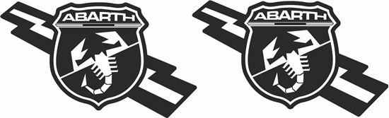 Picture of Fiat  500 / 595  Abarth Stickers / Decals