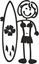 Picture of My Stick Family  "Mum"  Figure  Sticker