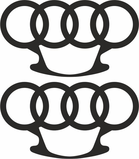 Picture of Audi  Knuckle Duster  Decals  / Stickers