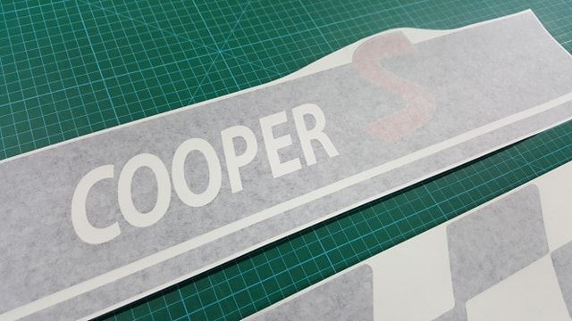 Zen Graphics - Mini F55 Cooper S side Stripes / Stickers