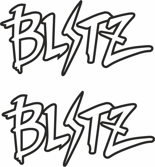 Picture of Blitz Decals / Stickers