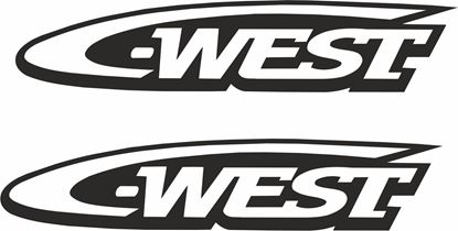 Picture of C West Decals / Stickers