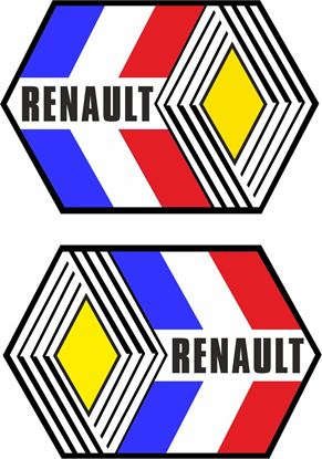 Picture of Renault Classic Decals / Stickers