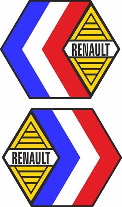 Picture of Renault Classic Decals / Stickers