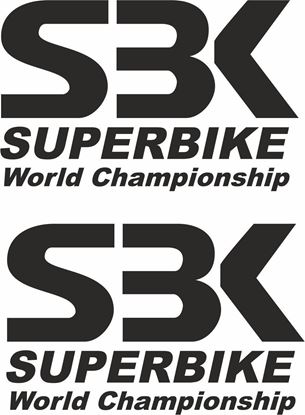 Picture of SBK Track and street race sponsor logo