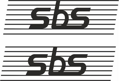 Picture of "Sbs" Track and street race sponsor logo