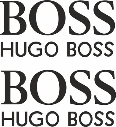 Picture of "Hugo Boss" Track and street race sponsor logo