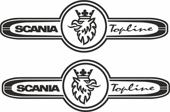 Picture of Scania Topline Decals / Sticker