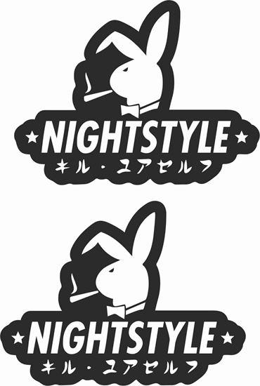 Picture of "Nightstyle" JDM Decals / Sticker