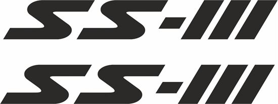 Picture of ST202 SS-III Decals / Stickers