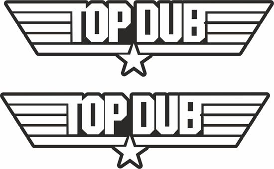 Picture of Top Dub Decals / Stickers