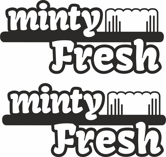 Picture of Minty Fresh Decals / Stickers