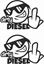 Picture of Dirty Diesel Decals / Stickers