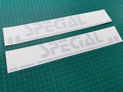 Picture of MK2 Golf Special side rear Pillar Decals / Stickers