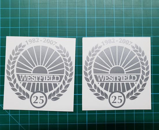 Picture of Westfield 25 1982 - 2007  Decals / Stickers