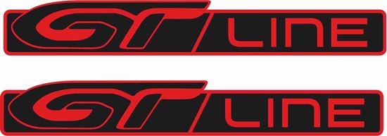 Picture of Peugeot 208 / 308 "GT Line" Decals / Stickers