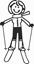 Picture of My Stick Family  "Mum"  Figure  Sticker