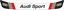 Picture of Audi Sport Helmet Visor Strip