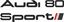 Picture of Audi B2 80 Sport  1983 - 1986  replacement rear hatch lid Decals / Stickers