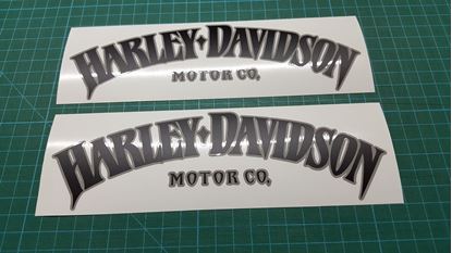 Picture of Harley Davidson panel / Tank  Decals / Stickers