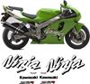 Picture of Kawasaki ZX -7R  1998 replacement Decals / Stickers