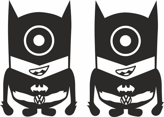 Picture of Minion VW  Batman general panel  Decals /Stickers