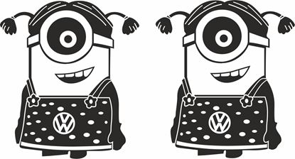 Picture of Minion VW  general panel  Decals /Stickers