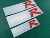 Picture of Honda Integra Type R DC2 side and rear Decals / Stickers for Dark paint