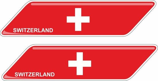 Picture of Switzerland 70mm Exterior Gel Badges