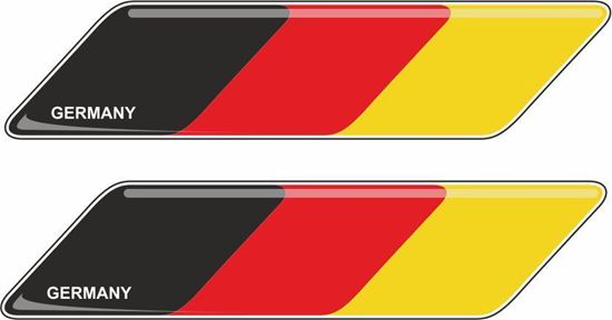 Picture of Germany 70mm Exterior Gel Badges