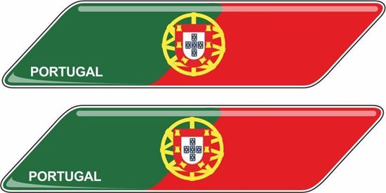 Picture of Portugal 70mm Exterior Gel Badges