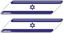 Picture of Israel 70mm Exterior Gel Badges